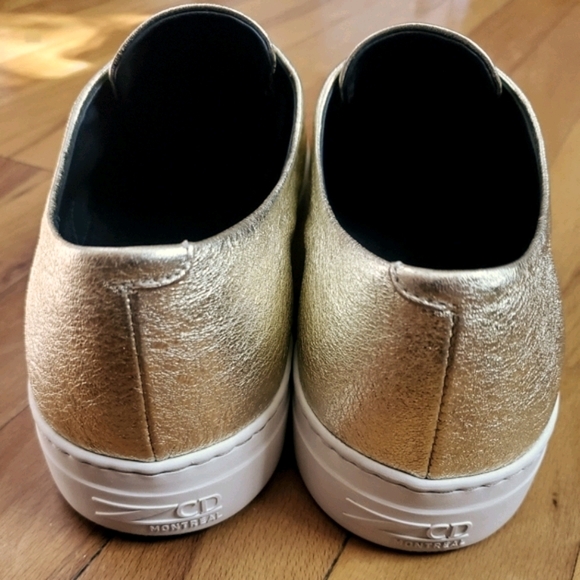 ZCD Montreal Hamilton Slip On Sneakers, Gold - Picture 8 of 16